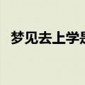 梦见去上学是什么意思（梦见去上学解释）