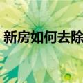 新房如何去除甲醛（新房除甲醛有哪些办法）