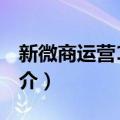 新微商运营108招（关于新微商运营108招简介）