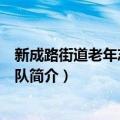 新成路街道老年志愿者分队（关于新成路街道老年志愿者分队简介）
