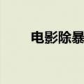 电影除暴讲了什么（除暴电影简介）