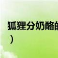 狐狸分奶酪的道理（狐狸分奶酪的道理是什么）