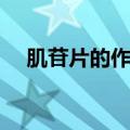 肌苷片的作用和功效（这点禁忌要知道）