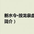 新水令·按龙泉血泪洒征袍（关于新水令·按龙泉血泪洒征袍简介）