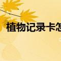 植物记录卡怎么做（小学生 最好看的格式）