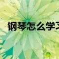 钢琴怎么学习最快（成人学钢琴还可以吗）
