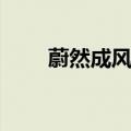 蔚然成风什么意思（蔚然成风解释）