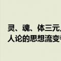 灵、魂、体三元人论的思想流变考论（关于灵、魂、体三元人论的思想流变考论介绍）