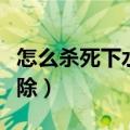 怎么杀死下水道的老鼠（下水道的老鼠怎么清除）