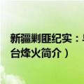 新疆剿匪纪实：乌拉斯台烽火（关于新疆剿匪纪实：乌拉斯台烽火简介）