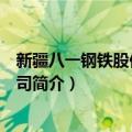 新疆八一钢铁股份有限公司（关于新疆八一钢铁股份有限公司简介）