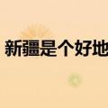 新疆是个好地方（关于新疆是个好地方简介）