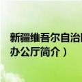 新疆维吾尔自治区政府办公厅（关于新疆维吾尔自治区政府办公厅简介）