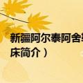 新疆阿尔泰阿舍勒铜锌矿床（关于新疆阿尔泰阿舍勒铜锌矿床简介）