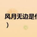 风月无边是什么意思（风月无边的含义是什么）
