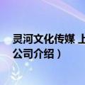 灵河文化传媒 上海有限公司（关于灵河文化传媒 上海有限公司介绍）