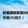 新编婚姻家庭纠纷办案手册(4)（关于新编婚姻家庭纠纷办案手册(4)简介）