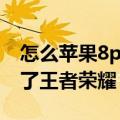怎么苹果8p下载不了王者荣耀（苹果8p下不了王者荣耀）