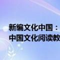新编文化中国：中国文化阅读教程Ⅰ（关于新编文化中国：中国文化阅读教程Ⅰ简介）
