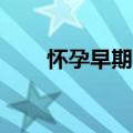 怀孕早期注意事项（20个注意事项）