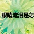 眼睛流泪是怎么回事（眼睛难受流泪怎么办）