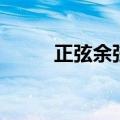正弦余弦公式（正弦定理的运用）