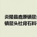 炎陵县鹿原镇鳌头社背石料有限责任公司（关于炎陵县鹿原镇鳌头社背石料有限责任公司介绍）