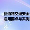 新道路交通安全法适用要点与实例（关于新道路交通安全法适用要点与实例简介）