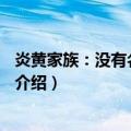 炎黄家族：没有名字的人1（关于炎黄家族：没有名字的人1介绍）