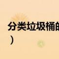 分类垃圾桶的标志（分类垃圾桶的标志是什么）