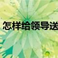 怎样给领导送礼不被拒绝（如何给领导送礼）