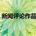 新闻评论作品选（关于新闻评论作品选简介）