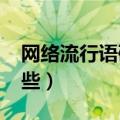 网络流行语研究（2013年度流行语汇集有哪些）