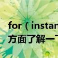 for（instance和 for example什么区别 3个方面了解一下）