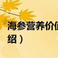 海参营养价值及功效（海参营养价值及功效介绍）
