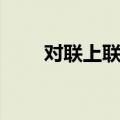 对联上联在左还是右（什么是对联）
