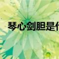 琴心剑胆是什么意思（琴心剑胆意思简述）