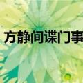 方静间谍门事件（关于方静间谍门事件简介）