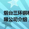 烟台三环铜材有限公司（关于烟台三环铜材有限公司介绍）