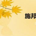 施邦耀（关于施邦耀简介）