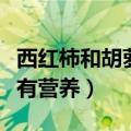 西红柿和胡萝卜怎么吃有营养（胡萝卜怎么吃有营养）
