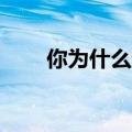 你为什么说谎mp3（你为什么说谎）