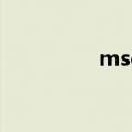 mse msr（mse怎么样）
