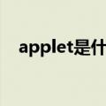 applet是什么文件夹可以删除（applet）
