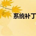 系统补丁包需要安装吗（系统补丁）