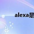 alexa是什么网站（alexa是什么）