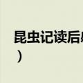 昆虫记读后感800字大全（昆虫记读后感800）