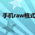手机raw格式怎么打开（raw格式怎么打开）