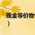 现金等价物包括哪些?（现金等价物包括哪些）