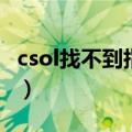 csol找不到指定的模块（csol找不到指定模块）